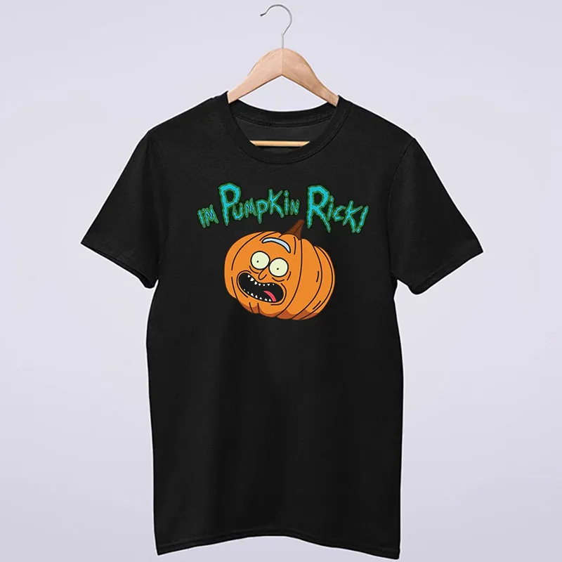 Halloween Pumpkin Morty Funny Shirt