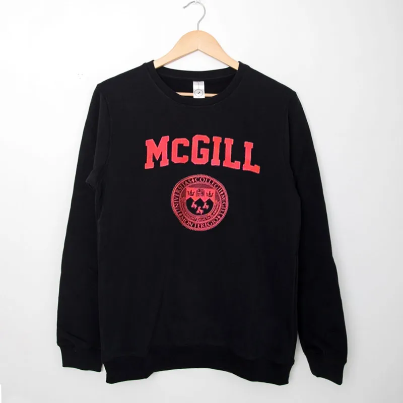 Mcgill University Sweatshirt Crewneck