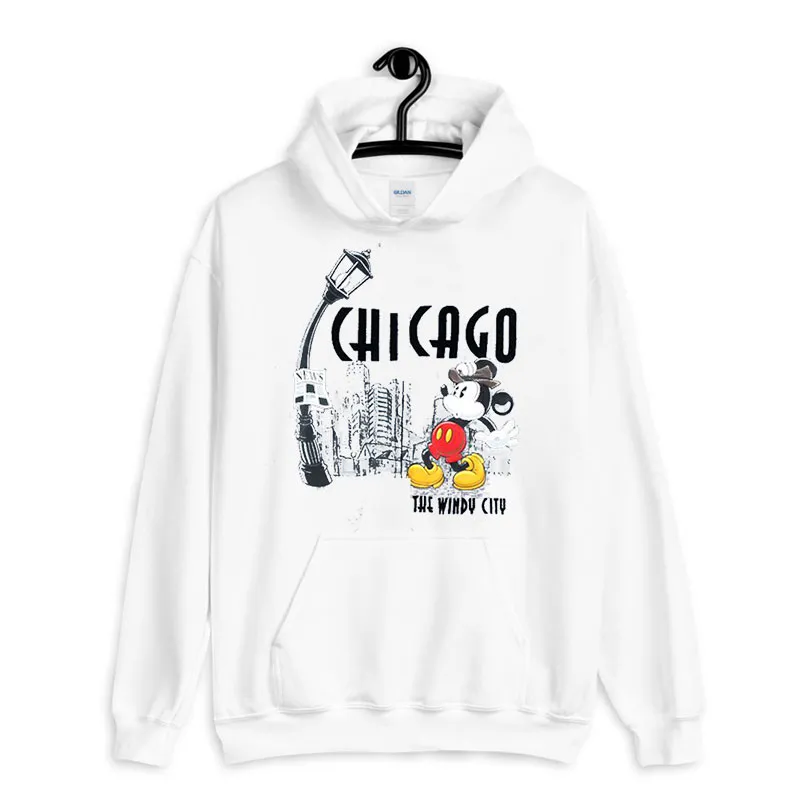 Mickey Mouse Chicago The Windy City Hoodie