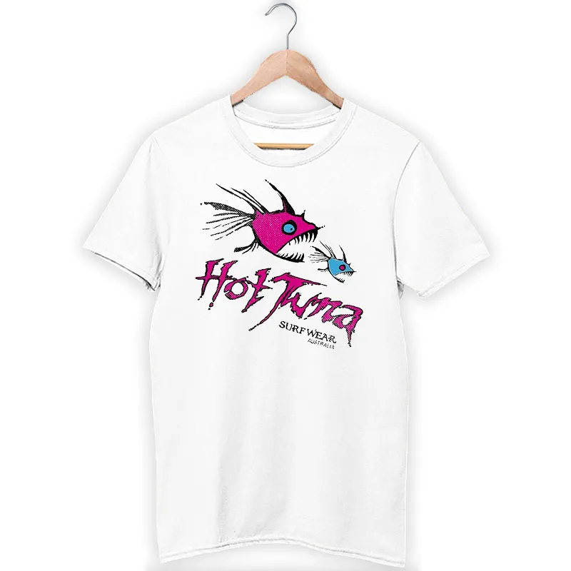 Surfing Inspired Nom Nom Hot Tuna T Shirt