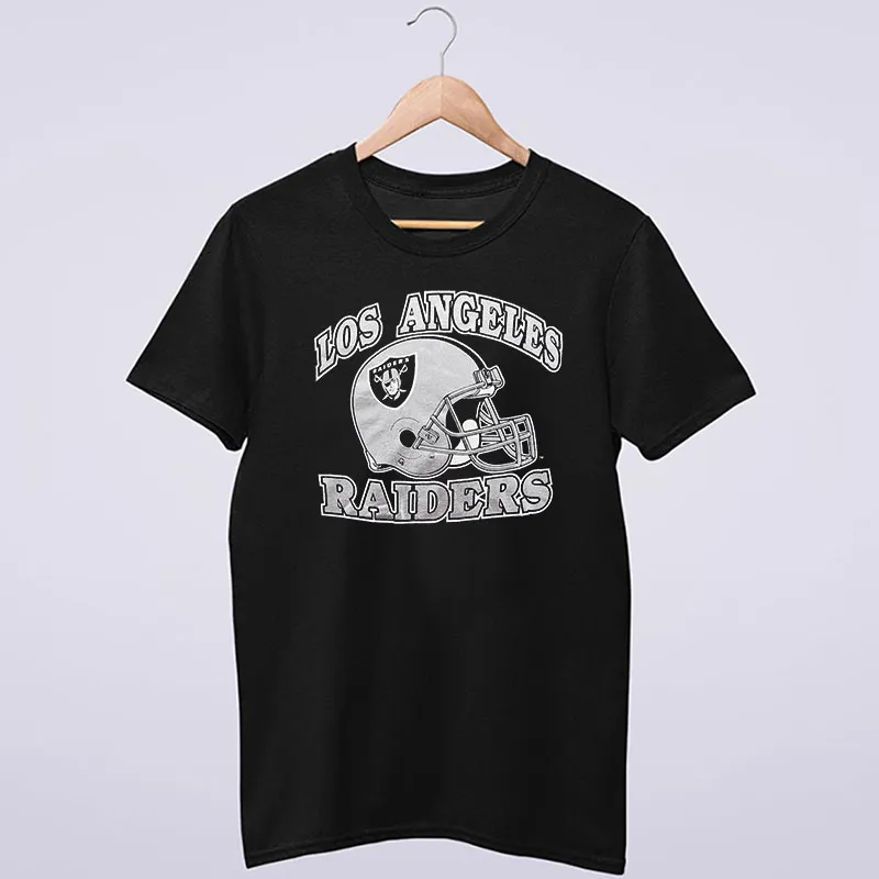 Vintage 1980s Helmets Los Angeles Raiders Shirt