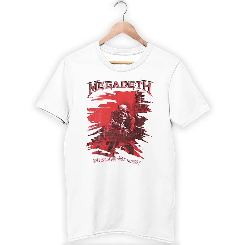 Vintage 1987 Megadeth Peace Sells Shirt