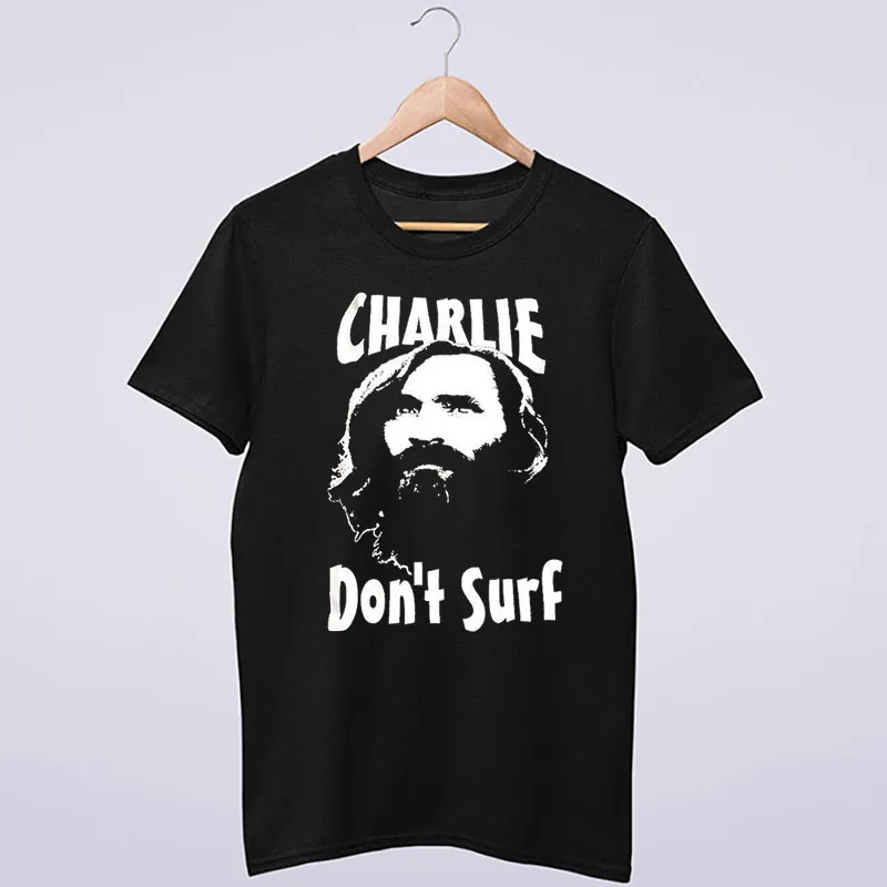 Vintage 90s Charlie Don't Surf T Shirt