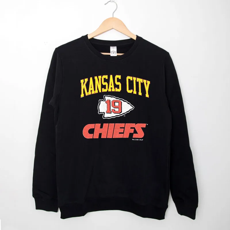 Vintage 90s Kansas City Kc Chiefs Crew Neck Sweatshirt