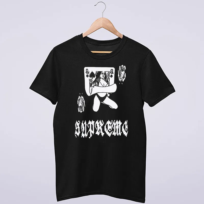 Vintage Inspired Queen Of Spades Shirt