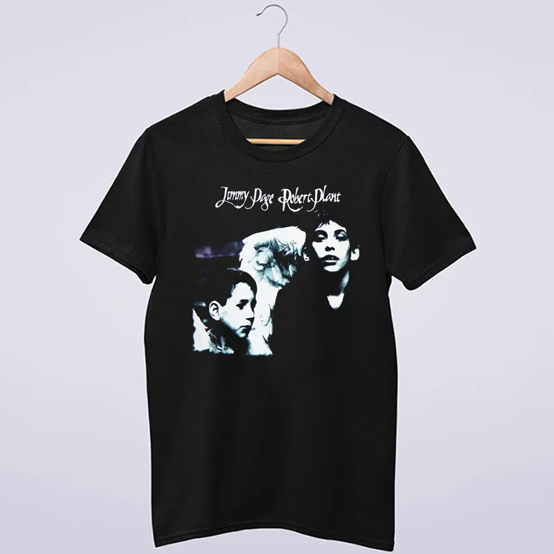 Vintage Robert Plant Walking Into Everywhere Tour Jimmy Page T Shirt
