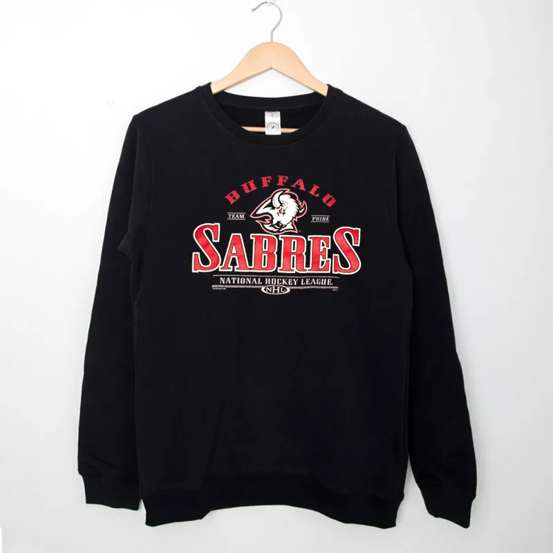 Vintage Team Pride Hockey Sabres Sweatshirt