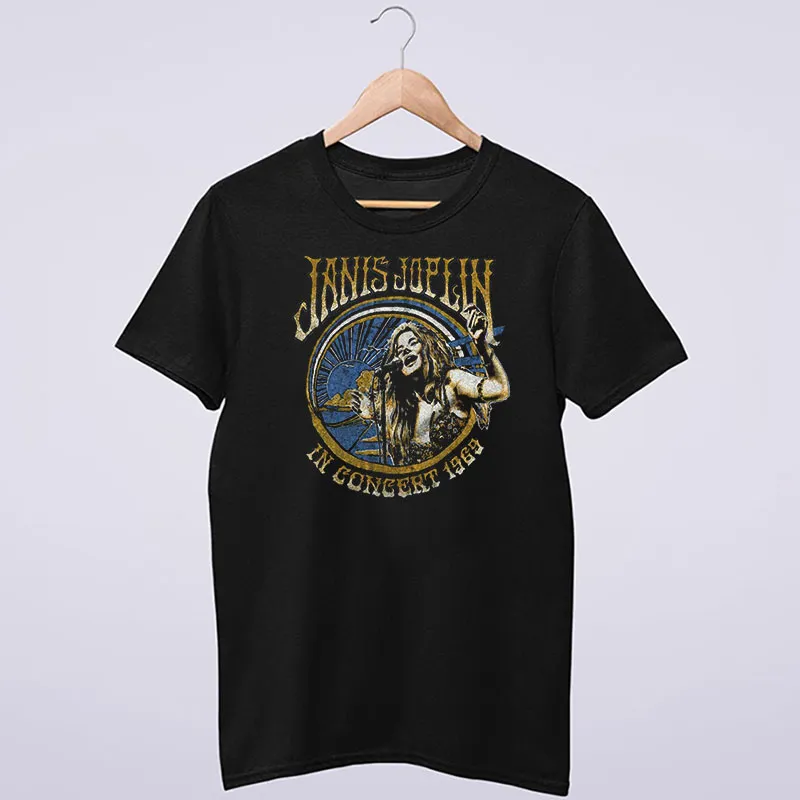 Vintage In Concert 1969 Janis Joplin Shirt