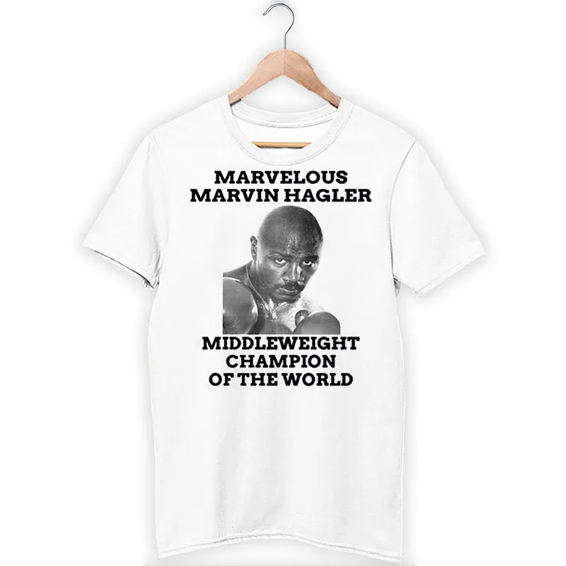Wba World Champion Marvin Hagler T Shirt