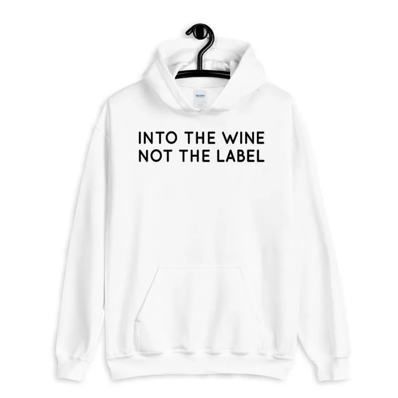 White Hoodie David Rose Lgbt Into The Wine Not The Label Shirt