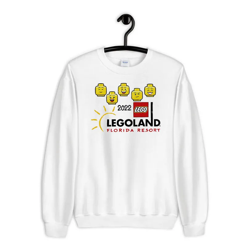 White Sweatshirt 2022 Florida Resort Legoland Shirt
