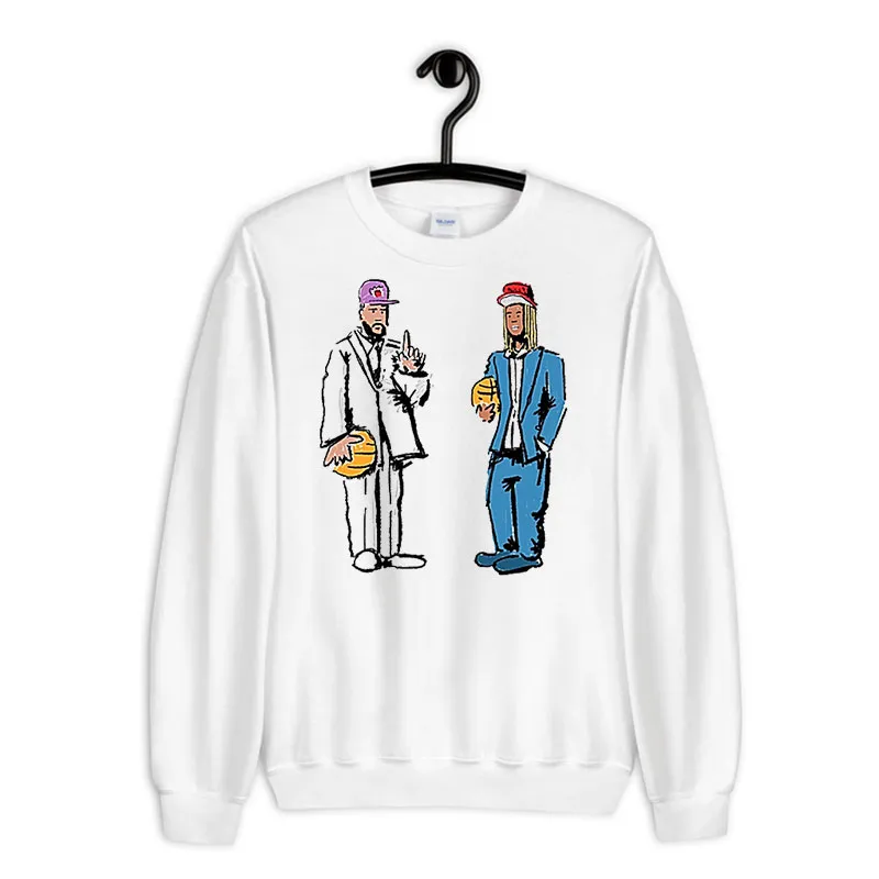White Sweatshirt Kanye West Drake Astroworld Tour Lil Durk Merch Shirt
