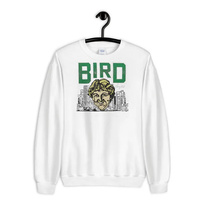 White Sweatshirt Vintage Homage Celtics Nba Larry Bird Shirt