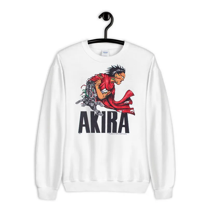 White Sweatshirt Vintage Tetsuo Shima 80s Shakira Akira Shirt