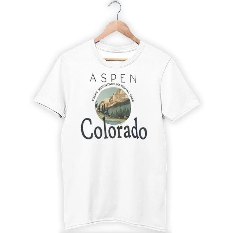 White T Shirt Vintage 90s Aspen Colorado Princess Polly Sweatshirt