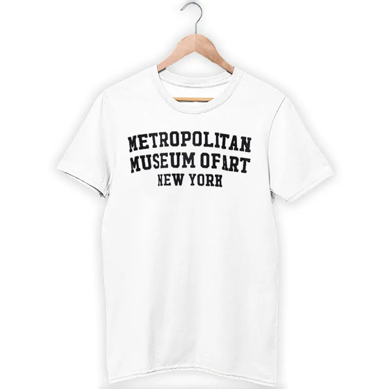 White T Shirt Vintage Metropolitan Museum Of Art Sweatshirt
