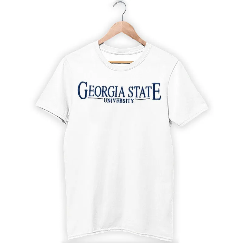 White T Shirt Vintage University Georgia State Sweatshirt