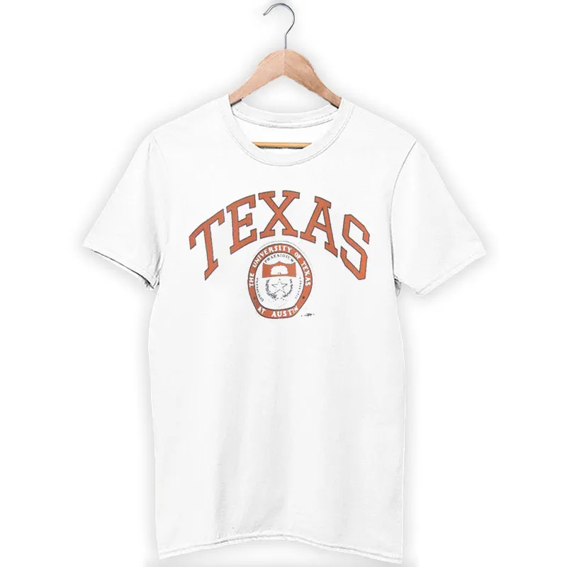 White T Shirt Vintage University Of Austin Texas Sweatshirt