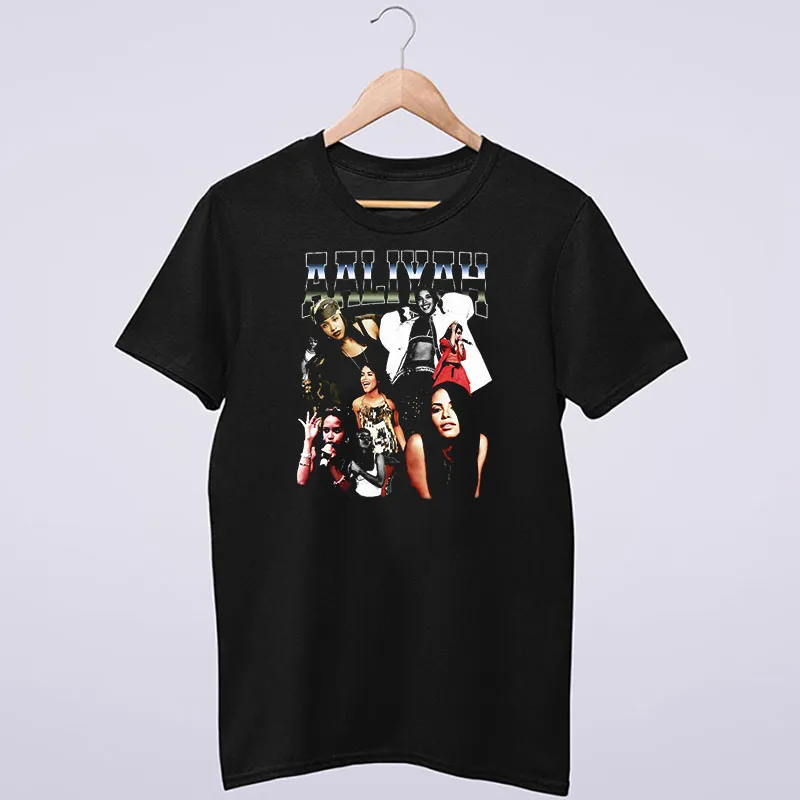 90's Vintage Aaliyah Rock The Boat Merch Shirt