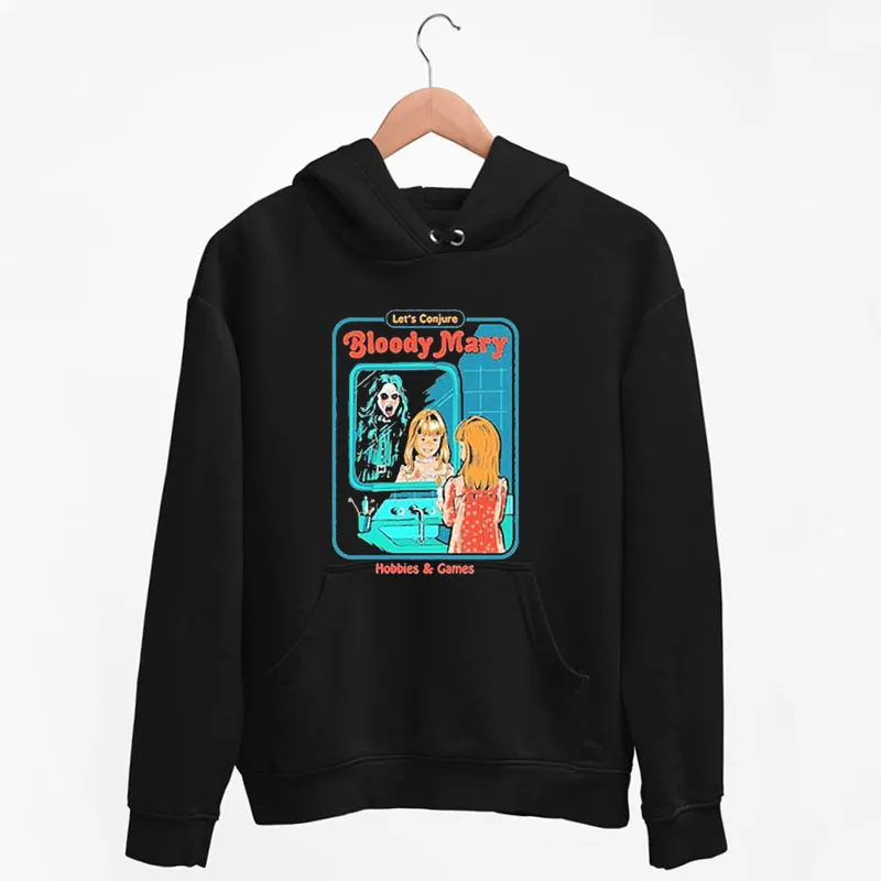 Black Hoodie Bloody Mary Hobbies And Games Shirts