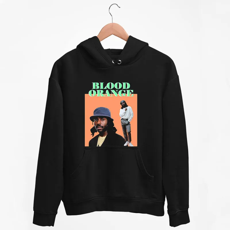 Black Hoodie Dev Hynes Blood Orange Shirt
