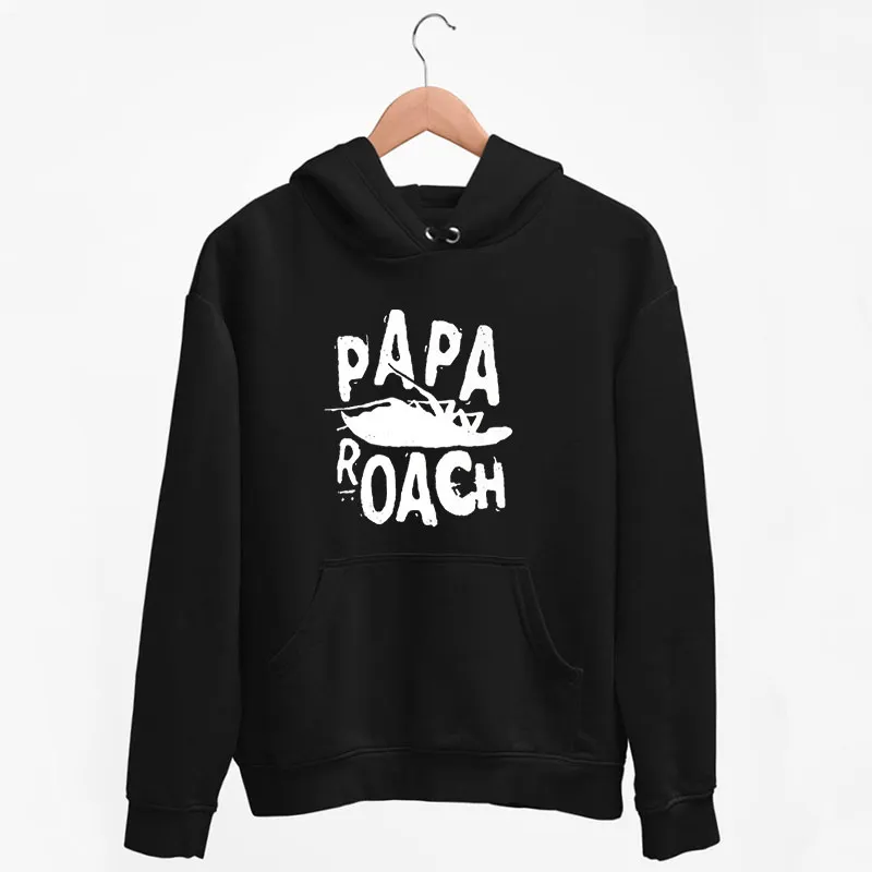 Black Hoodie Funny Papa Roach Merch Shirt
