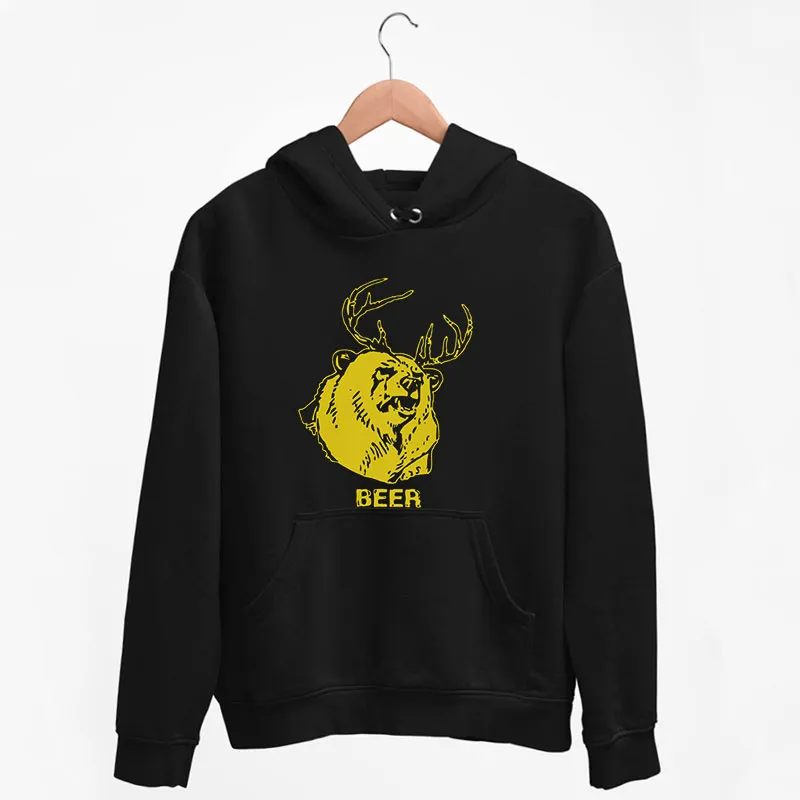 Black Hoodie It's Always Sunny In Philadelphia Beer Deer Shirt