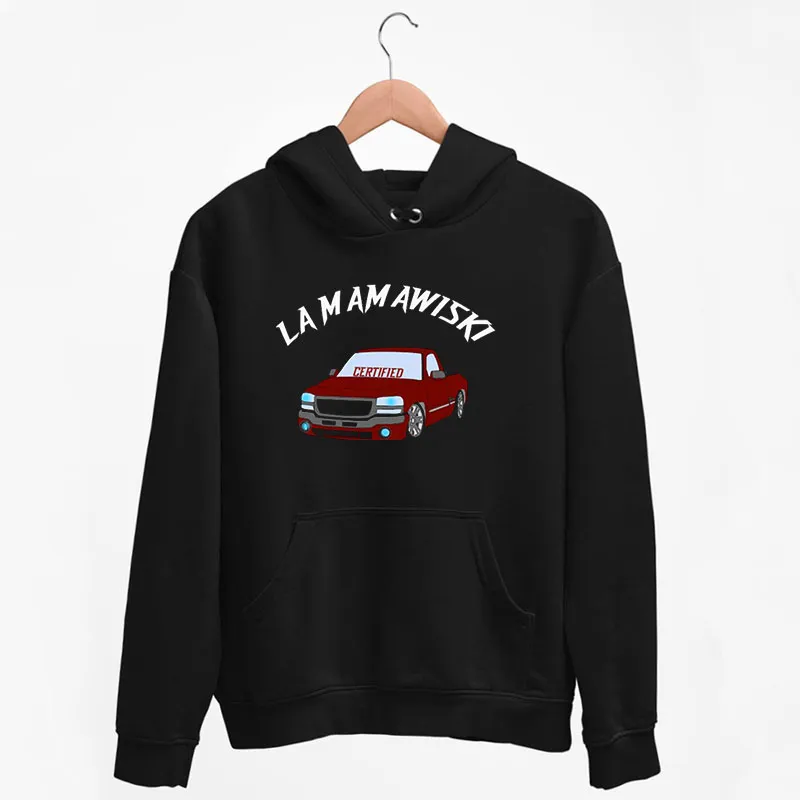 Black Hoodie La Mamawiski Certified Mamalona Truck Shirt