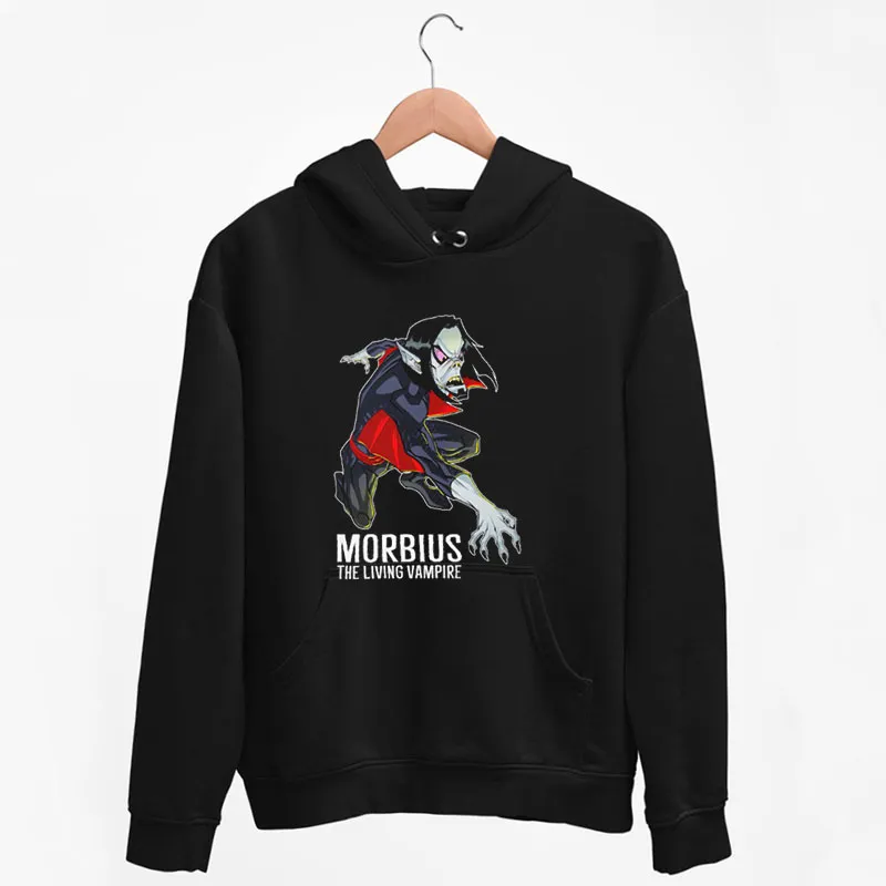 Black Hoodie Morbius 2 The Living Vampire Shirt