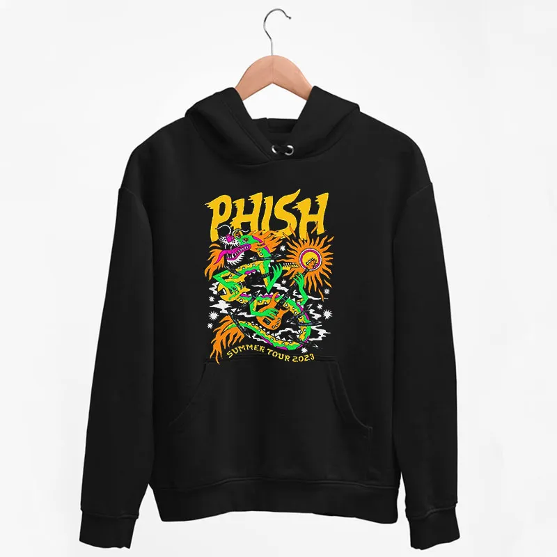 Black Hoodie Phish Band Summer Tour 2023 T Shirt