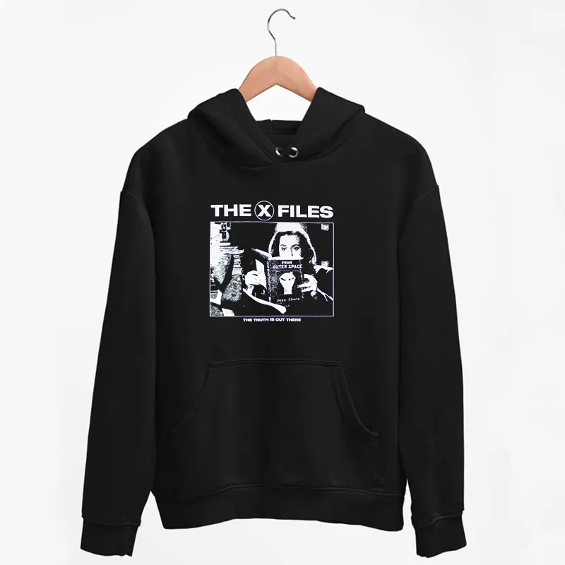 Black Hoodie The Truth Is Out There From Outer Space X Files Shirt