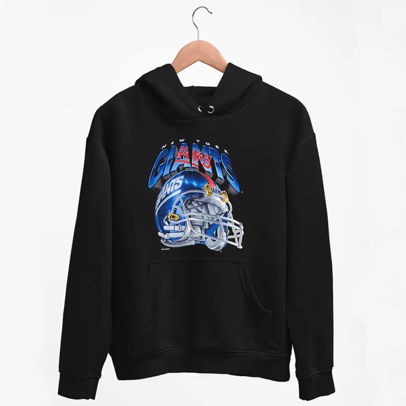 Black Hoodie Vintage Nfl New York Giants Sweatshirts