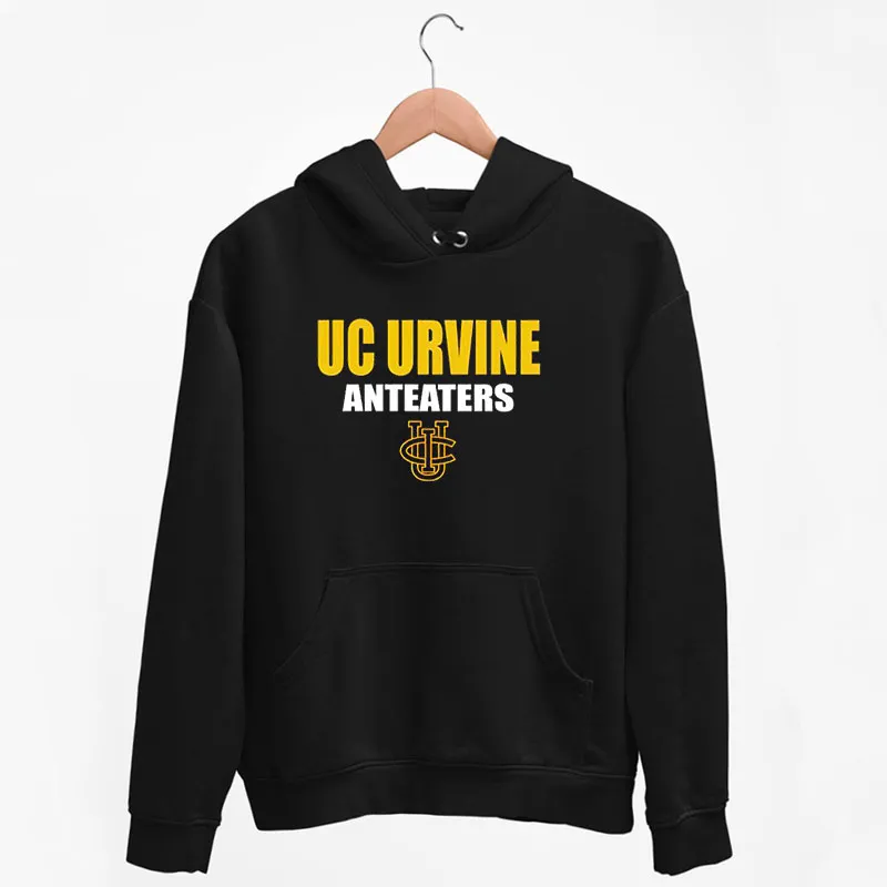 Black Hoodie Vintage Retro Anteaters Uc Urvine Sweatshirt
