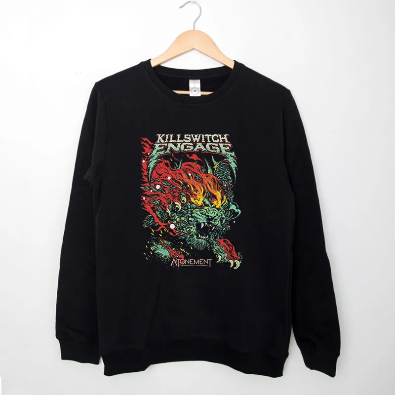 Black Sweatshirt Atonement Tour Killswitch Engage Shirt