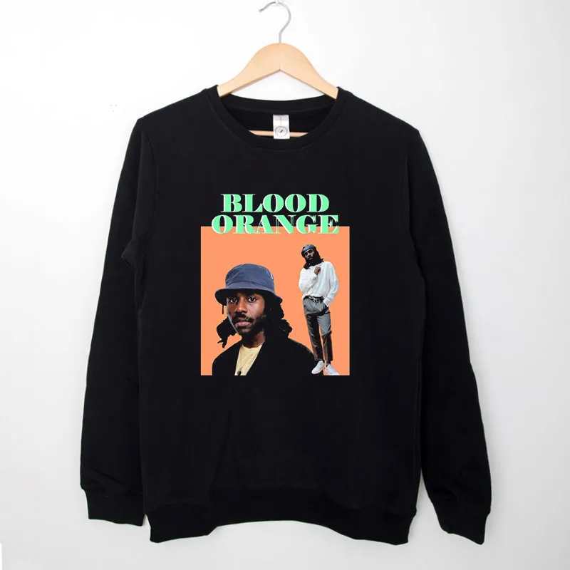 Black Sweatshirt Dev Hynes Blood Orange Shirt