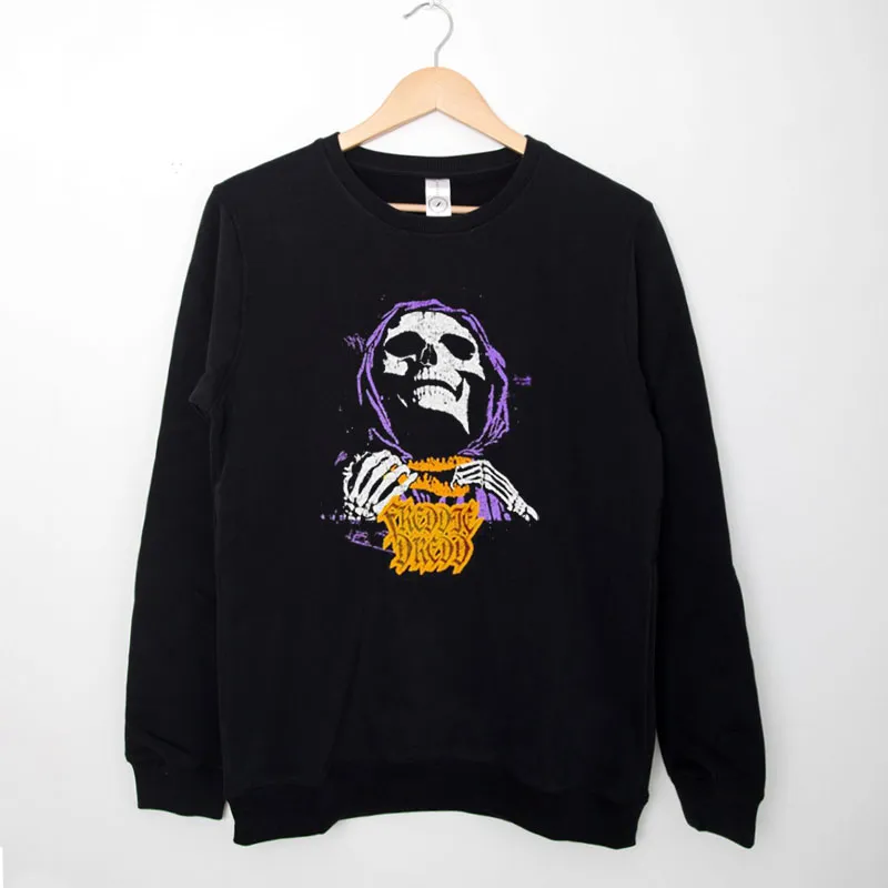 Black Sweatshirt Freddie Dredd Net Worth Skeleton Shirt