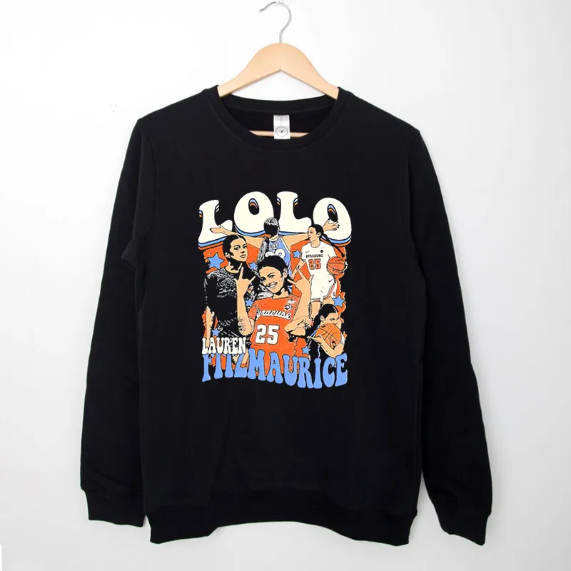 Black Sweatshirt Lolo Fitzmo Lauren Fitzmaurice Shirt