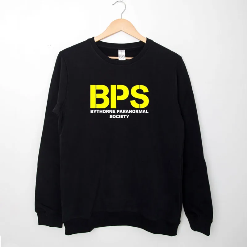 Black Sweatshirt Mandela Catalogue Bythorne Paranormal Society Shirt