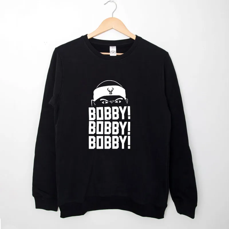 Black Sweatshirt Milwaukee Bucks Bobby Portis T Shirt