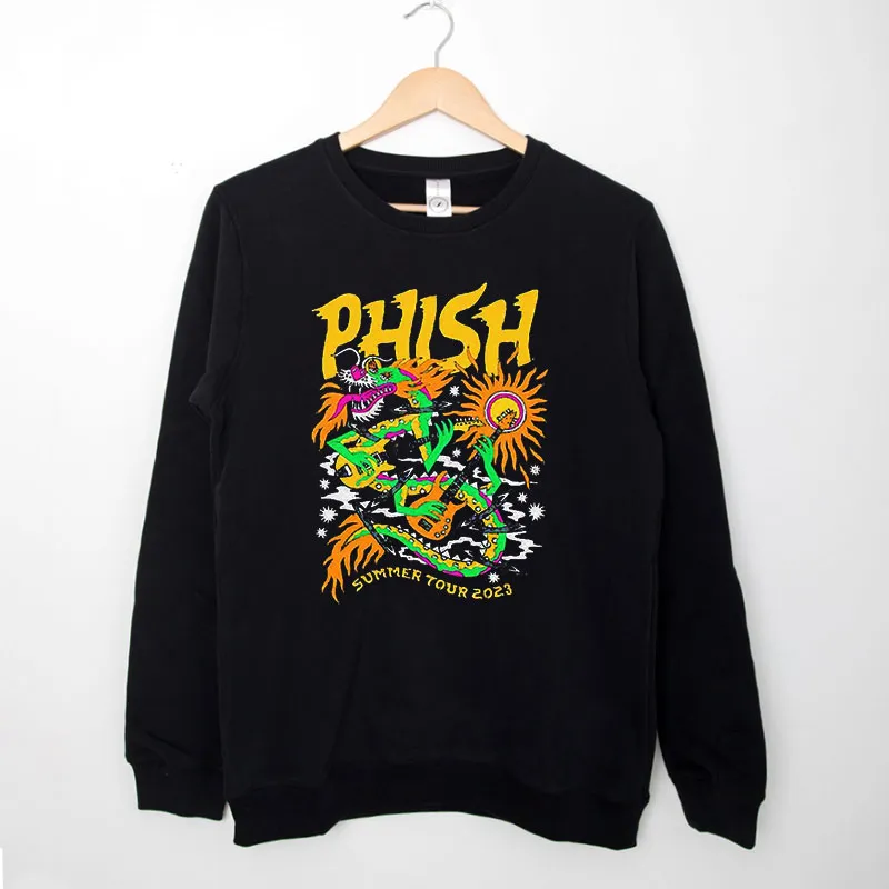 Black Sweatshirt Phish Band Summer Tour 2023 T Shirt