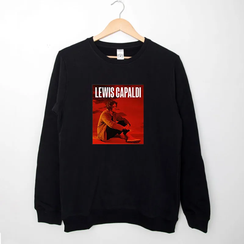 Black Sweatshirt Retro Lewis Capaldi Merch Shirt