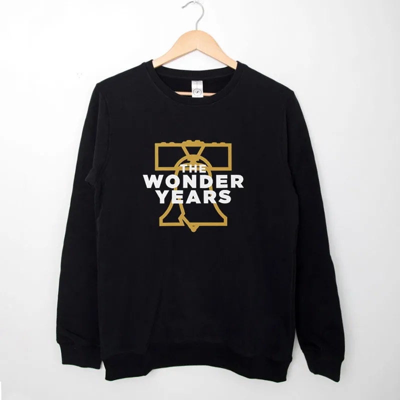 Black Sweatshirt The Wonder Years Merch Liberty Shirt