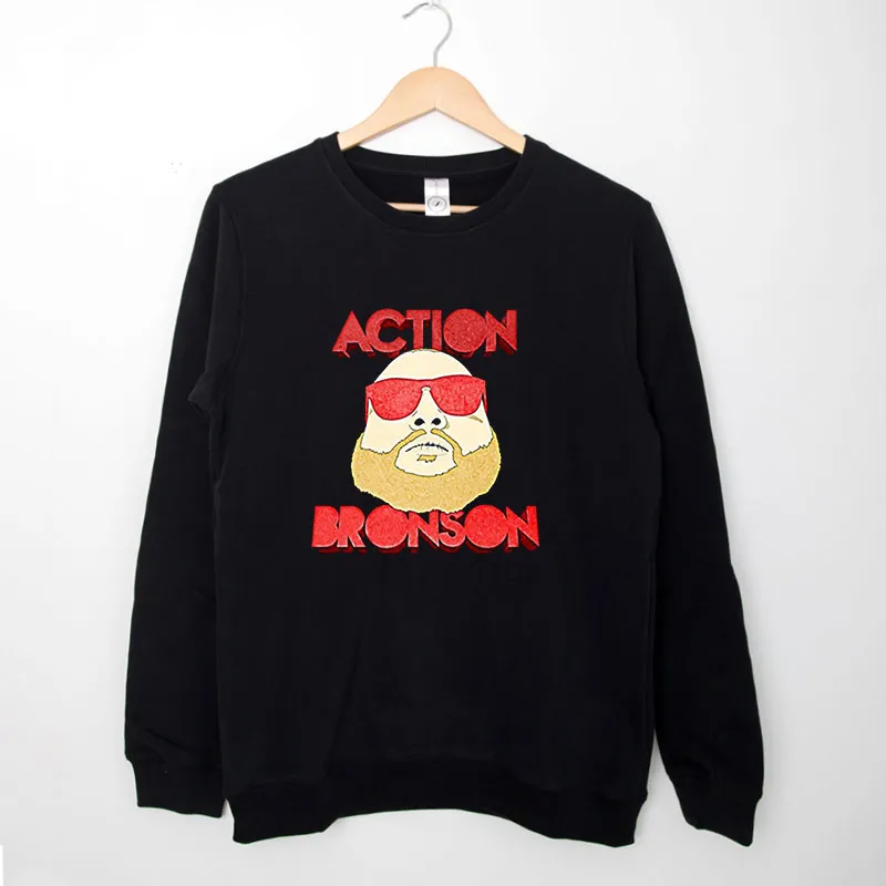Black Sweatshirt Vintage Action Bronson T Shirt