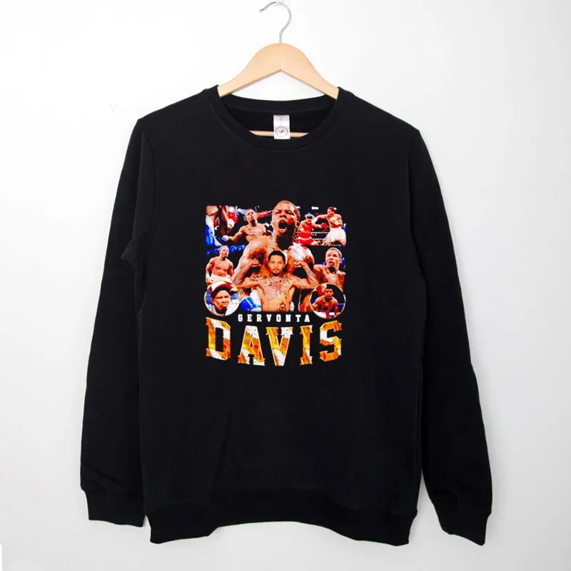 Black Sweatshirt Vintage Boxer Gervonta Davis Shirt