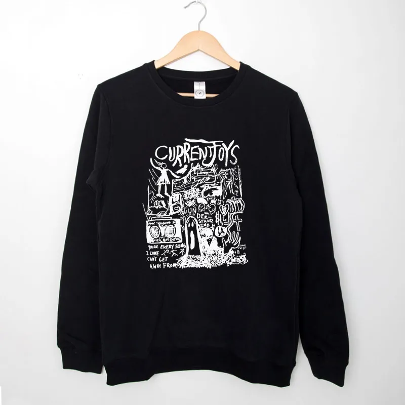Black Sweatshirt Vintage Current Joys Merch Shirt