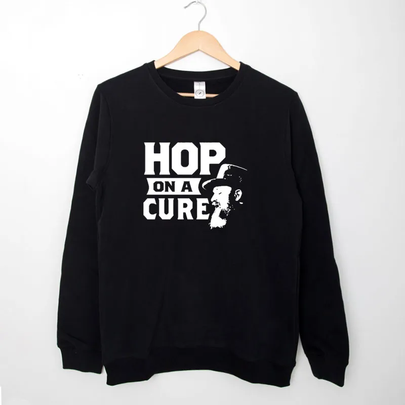 Black Sweatshirt Zac Brown Hop On A Cure Shirt