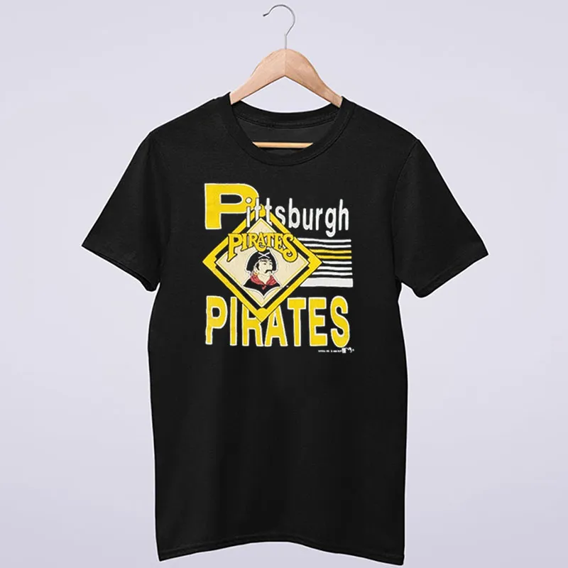 Black T Shirt 90s Vintage Pittsburgh Pirates Sweatshirt