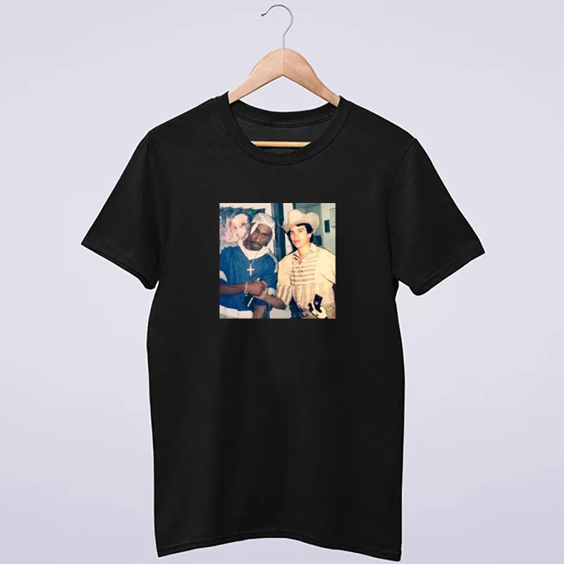 Chalino Sanchez And Tupac Metal Shirt