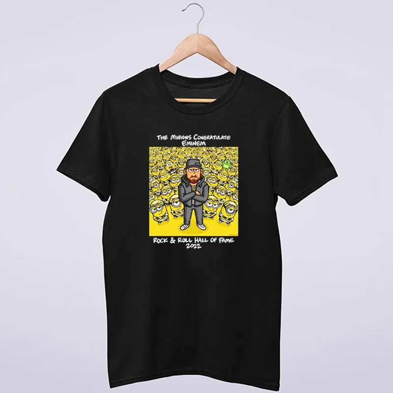 Eminem Minions Rock And Roll Hall Of Fame Shirt