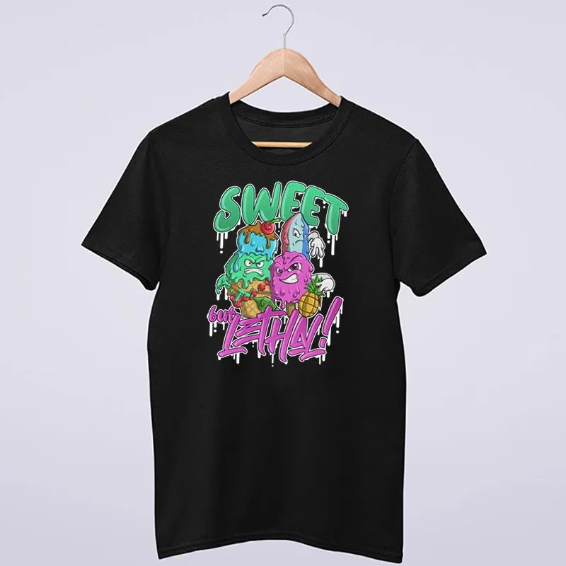 Funny Sweet But Lethal Ice Cream T Shirt